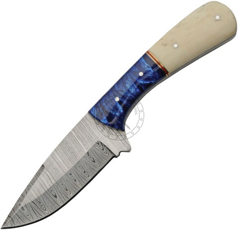 Damascus Steel Hunting Knife