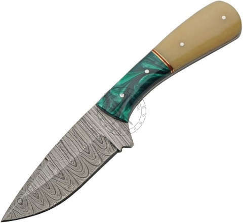 Damascus Steel Hunting Knife