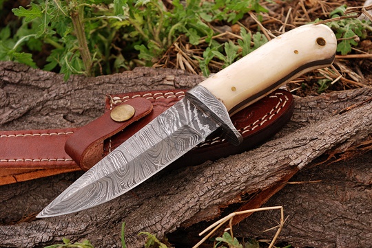 Damascus Hunting Knife