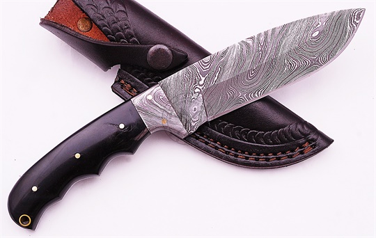 Damascus Hunting Knife