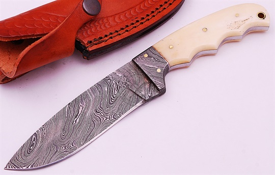 Damascus Hunting Knife