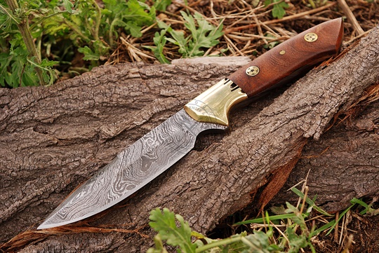 Damascus Hunting Knife