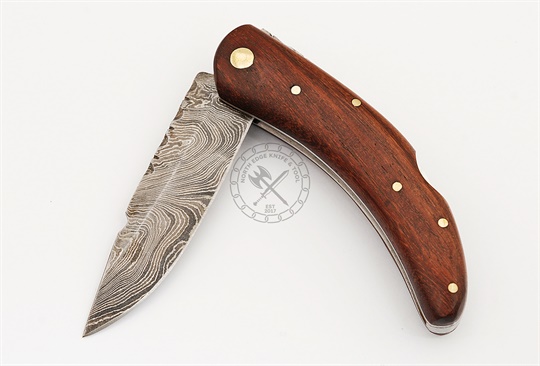 Damascus Folding Knife