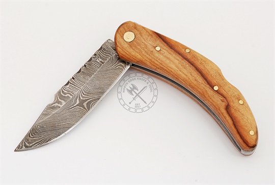 Damascus Folding Knife