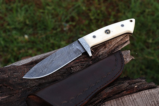 Damascus Hunting Knife