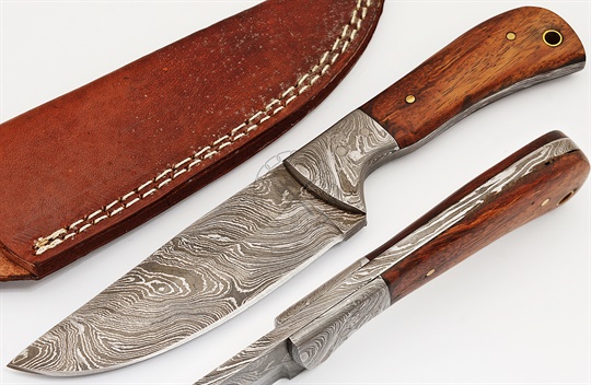 Damascus Hunting Knife
