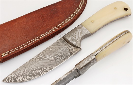 Damascus Hunting Knife