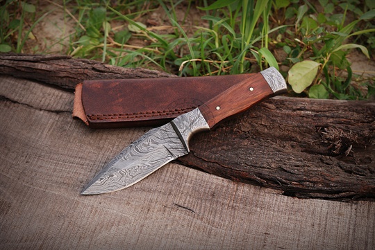 Damascus Hunting Knife