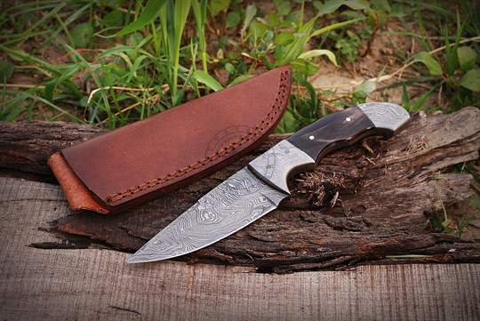 Damascus Hunting Knife