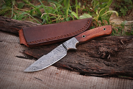 Damascus Hunting Knife