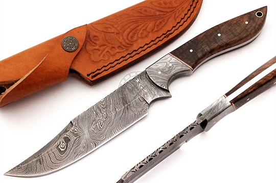 Damascus Hunting Knife