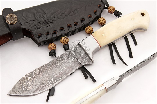 Damascus Hunting Knife