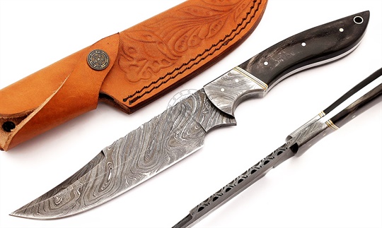 Damascus Hunting Knife