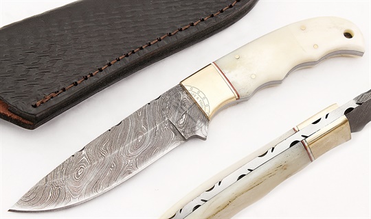 Damascus Hunting Knife