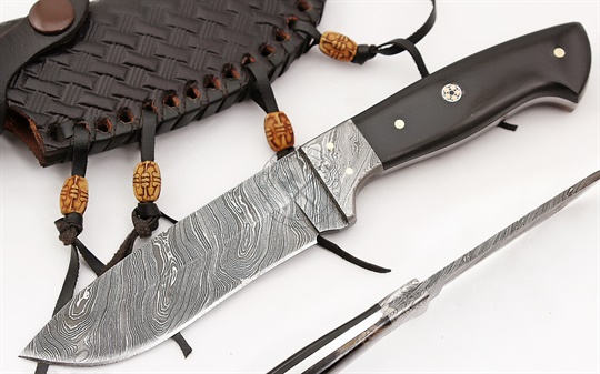 Damascus Hunting Knife