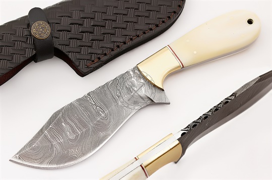 Damascus Hunting Knife