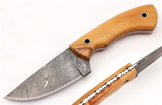 Damascus Hunting Knife